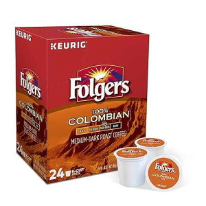 Folgers Lively �R�����r�A �V���v���[�� �R�[�q�[ 72 K �J�b�v (�e 24 �J�E���g���� 3 ��) - �p�b�P�[�W�͈قȂ�ꍇ������܂� Folgers Lively Colombian Supreme Coffee 72 K-Cups (3 boxes of 24 count each) - Pack May Vary