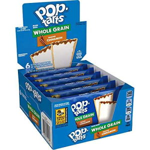 Pop-Tarts Breakfast Toaster Pastries, Whole Grain Frosted Brown Sugar Cinnamon Flavored, Bulk Size, 72 Count (Pack of 12, 21.1 oz Boxes)