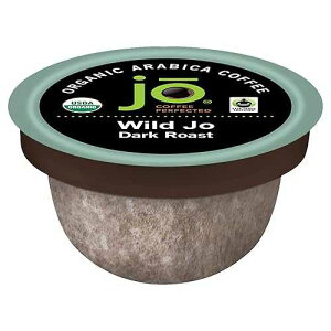 WILD JO: 72 Cup Organic Dark French Roast Compostable Coffee Pods for Keurig K-Cup Compatible Brewers | Bold Strong Rich Wicked Good | Eco-Friendly Single Serve | Fair Trade Certified by Jo Coffee
