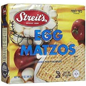 Streit's Egg Matzo Kosher For Passover 12 oz. (3-Pack)3