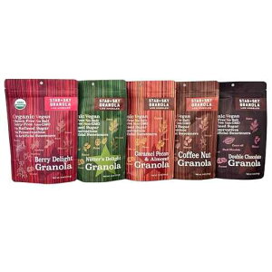 ?? ??? ???? 5? ? (??? ?? & ??? ???? 10?? + ?? ???? ???? 10?? + ??? ???? ???? 10?? + ?? ?? ???? 10?? + ?? ??? ???? 10??) Star Sky Granola Pack of