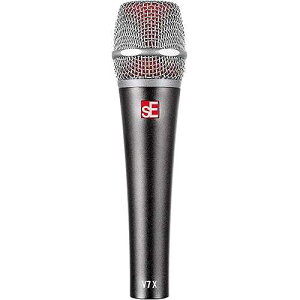 SE ELECTRONICS V7 X Dynamic Instrument Microphone for Live Performances & Instrument Recording in The Studio - Dynamic Microphone with Supercardioid Aluminum Voice Coil for Huge Gain Before Feedback