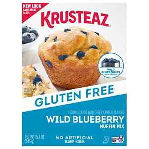 ????? ??? ?? ??? ??, ??? ???? ?? ??, ??? ?? ?? ??, ?? ??? ?? ???, 15.7-?? ?? (2? ?) Krusteaz Gluten Free Baking Mix, Wild Blueberry Muffin Mix, Gluten Free Muffin