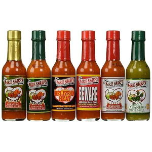 �}���[�V���[�v�̃z�b�g�\�[�X 6�p�b�N�o���G�e�B�Z�b�g Marie Sharp's Hot Sauce 6 Pack Variety Set