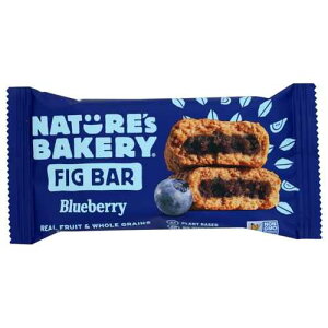 Nature's Bakery �S�������C�`�W�N�o�[ �c�C���p�b�N�A�u���[�x���[�A2�I���X (12�p�b�N) Nature's Bakery Whole Wheat Fig Bar Twin Pack, Blueberry, 2 Ounce (Pack of 12)