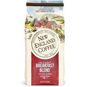 England Coffee Breakfast Blend Medium Roast Ground Coffee, 12oz Bag (Pack of 1) New England Coffee England Coffee Breakfast Blend Medium Roast Ground Coffee, 12oz Bag (Pack of 1)