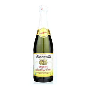�}���e�B�l�� �W���[�X �X�p�[�N�����O �T�C�_�[ �I�[�K�j�b�N�A25.4 �I���X Martinelli's Martinelli Juice Sparkling Cider organic, 25.4 oz