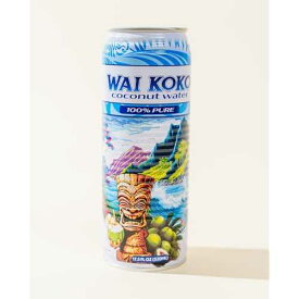 Wai Koko Coconut Water 100% Pure Coconut Water, 17.5 Fl Oz (Pack of 12)