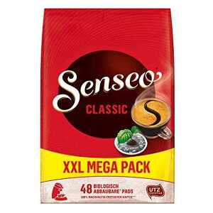 Senseo Classic Coffee Pods ? 48 Count (1 Pack) ? Medium Roast with Smooth, Balanced Flavor & Rich Crema ? Compatible with Senseo and PeleCom Coffee Machines: ??? ??? ?? ?? ? 48?? (1? ?) ? ??