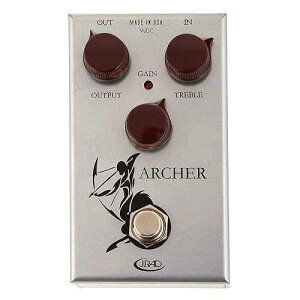 J. Rockett Audio Designs �c�A�[ �V���[�Y Archer �I�[�o�[�h���C�u����уu�[�X�g �M�^�[ �G�t�F�N�g �y�_�� J. Rockett Audio Designs Tour Series Archer Overdrive and Boost Guitar Effects Pedal