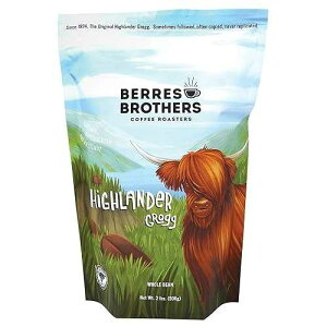 Berres Brothers Coffee Roasters Berres Brothers Highlander Grogg Whole Bean Coffee 2 Pound Package Combination of Caramel, Butterscotch and Hazelnut, 2 LB Whole Bean Coffee Medium Roast