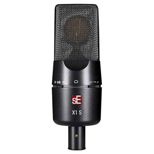 SE ELECTRONICS X1 S Large Diaphragm Condenser Microphone with 80/160 Hz Filters & -10/-20 dB Pads - XLR Condenser Mic for Singing, Vocals & Instruments - Professional Studio Microphone for Recording