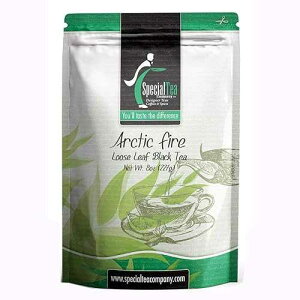 �X�y�V�����e�B�[���[�Y���[�t�g���A�A�[�N�e�B�b�N�t�@�C�A�[�A8�I���X Special Tea Loose Leaf Black Tea, Arctic Fire, 8 Ounce