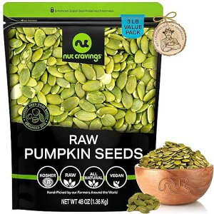 NUT CRAVINGS - Roasted Salted Sunflower Seeds Kernels to eat, No Shell Hulled (16oz - 1 LB) Packed Fresh in Resealable Bag - Healthy Protein Food Snack, Food Assortments