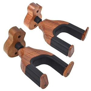 PUNK Guitar Wall Mount Guitar Hanger,Guitar Hook Guitar Stand,Auto Lock Guitar Wall Hanger,for Acoustic,Electric,Classical,Bass -2-pcs