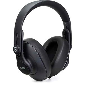AKG Pro Audio K361 Wired, Over-Ear, Closed-Back, Light Weight, Foldable, Professional Recording Studio Headphones, Studio Monitor Mixing, Podcast, DJ Stereo Headsets, Black