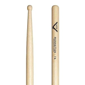 Vater 7A �E�b�h�`�b�v �q�b�R���[ �h�����X�e�B�b�N �y�A Vater 7A Wood Tip Hickory Drum Sticks, Pair