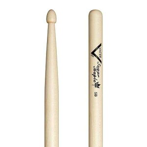Vater 5B �E�b�h�`�b�v �V���K�[���C�v�� �h�����X�e�B�b�N�A�y�A Vater 5B Wood Tip Sugar Maple Drumsticks, Pair