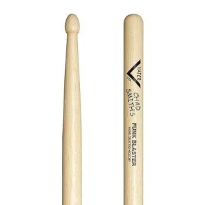 Vater CHADW �`���h�E�X�~�X �t�@���N �u���X�^�[ �q�b�R���[�E�b�h�`�b�v �h�����X�e�B�b�N �y�A Vater CHADW Chad Smith's Funk Blaster Hickory Wood Tip Drum Sticks, Pair