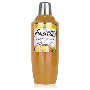 �A�����b�e�B �v���~�A�� �}�e�B�[�j �J�N�e�� �~�b�N�X�A�p�C�i�b�v���A28 �I���X Amoretti Premium Martini Cocktail Mix, Pineapple, 28 Ounce