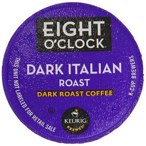 Eight O'Clock Coffee �_�[�N�C�^���A�����[�X�g K�J�b�v�A24�� (2�p�b�N) Eight O'Clock Coffee Dark Italian Roast K-Cups, 24-Count (Pack of 2)