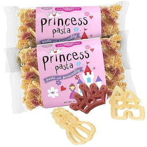 Pastabilities Fun Shaped Pasta for Kids - Princess Pasta - Crown Castle and Princess Fun Theme, Non-GMO Natural Wheat Pasta, All-Natural, Kosher Certified, Made in the USA, (2 Pack,14 Oz)