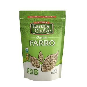 Nature's Earthly Choice �I�[�K�j�b�N �t�@���A14 �I���X (6 �p�b�N) Nature's Earthly Choice Organic Farro, 14 Ounces (Pack of 6)