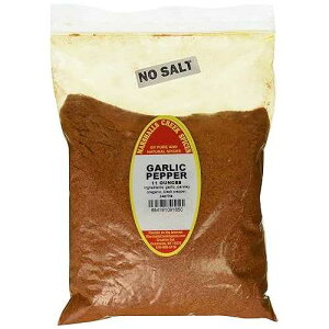 Marshalls Creek Spices Marshall�fs Creek Spices Refill Pouch No Salt Seasoning, Garlic Pepper Blend, 11 Ounce