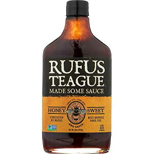 ���[�t�@�X �e�B�[�O �n�j�[ �X�E�B�[�g BBQ �\�[�X�A16 �I���X (454g) (3 �p�b�N) Rufus Teague Honey Sweet BBQ Sauce, 16 oz(454g) (3-Pack)