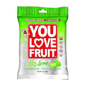 You Love Fruit �I�[�K�j�b�N�t���[�c���U�[�A�|���x���[/�A�T�C�[�A1�I���X (12�p�b�N) You Love Fruit Organic Fruit Leather, Pomberry/Acai, 1 Ounce (Pack of 12)