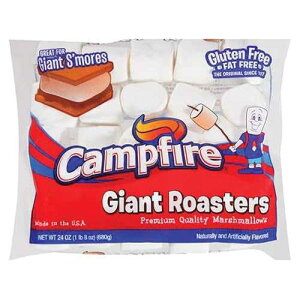 Campfire Giant Roasters �v���~�A���i���}�V���}���A24 �I���X �o�b�O (1) Campfire Giant Roasters Premium Quality Marshmallows, 24 oz Bag (1)
