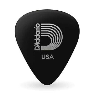 Planet Waves D'Addario Black Celluloid Guitar Picks, 25 pack, Medium