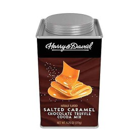 ハリー＆デイビッド トリュフココアミックス、塩キャラメルチョコレート、6.25オンス McSteven's Harry & David Truffle Cocoa Mix, Salted Caramel Chocolate, 6.25 Ounce