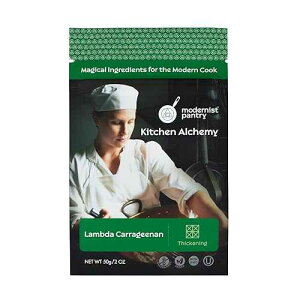 �������ꂽ�����_�J���M�[�i�� ? ���`�q�g�݊����r�[�K�� OU �R�[�V���F�� - 50g/2oz Modernist Pantry Refined Lambda Carrageenan Non-GMO Vegan OU Kosher Certified - 50g/2oz