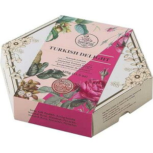 Turkish Delight by Haci Bekir - Assorted Nuts, Rose and Plain Flavored Treat Vegan, Gluten-Free, Halal, and Dairy-Free Gummy Candy Dessert - 325GR/11.5OZ Gourmet Box
