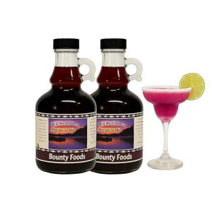 Bounty Foods Montana Huckleberry Margarita Daiquiri Cocktail Mixer 17 oz ? Rocky Mountains Hand-Harvested and Crafted ? Gourmet Small Batch - Perfect Wild Huckleberries Drink Mix for Parties, Gifts