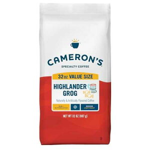 Cameron's Coffee ���[�X�g�O���E���h�R�[�q�[�o�b�O�A�n�C�����_�[�O���b�O�A32�I���X Cameron's Coffee Roasted Ground Coffee Bag, Highlander Grog, 32 Ounce