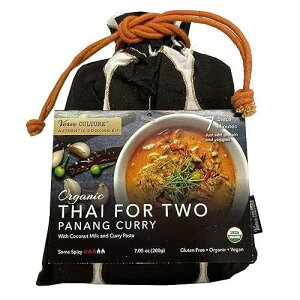 Verve Culture Thai for Two - Panang Curry, Thai Meal Kit USDA Organic, Vegan, Gluten-Free - Made in Thailand