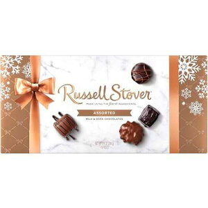 ?? ??? ?? ?? ? ?? ???, 9.4?? RUSSELL STOVER Christmas Assorted Milk & Dark Chocolate Candy Gift Box, 9.4 oz.