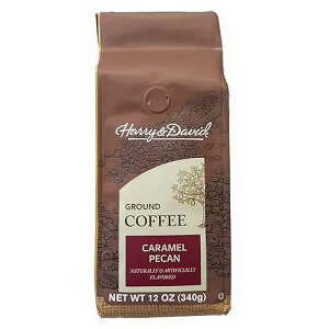�n���[���f�C�r�b�h �O���E���h �R�[�q�[ �L�������� �s�[�J�� 12�I���X �o�b�O White Coffee Harry & David Ground Coffee Caramel Pecan 12oz Bag