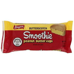Boyer Candy Co Butterscotch Peanut Butter Smoothie Cup, 1.6 Ounce (Pack of 24)