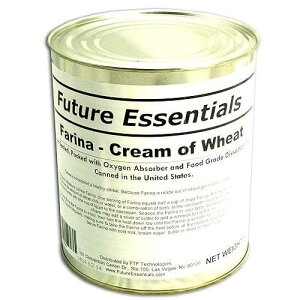 �t�@���[�i/�N���[�~�[�������H�V���A�� #10 �� Future Essentials Farina/ Creamy Wheat Breakfast Cereal #10 Can