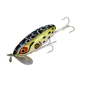 "Arbogast Jitterbug Topwater Bass Fishing Lure - Excellent for Night Fishing, Cricket Frog, Freshwater Fishing Gear and Accessories, 2 1/2"" 3/8 oz"