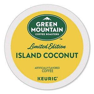 �O���[�� �}�E���e�� �R�[�q�[ �A�C�����h �R�R�i�b�c K �J�b�v �R�[�q�[ 72 �� Green Mountain Coffee Roasters Green Mountain Coffee Island Coconut K-cups Coffee 72 Count