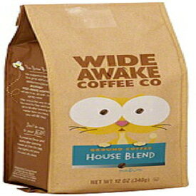 Wide Awake Coffee House ブレンド グラウンド コーヒー、12 オンス Wide Awake Coffee House Blend Ground Coffee, 12 Ounce