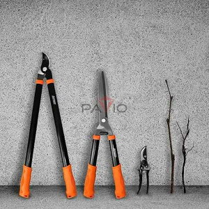 Patio Paradise Garden Tool Loppers 3 PCS - Hedge Shear, Shrub Shears Purner, Tree Trimmer, Pruning Clippers, Branch Cutter Kit, Heavy-duty Shears for Yard, Lawn, Gardening Gift