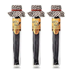 Villa Vainilla �s���A���L�V�J���o�j���r�[���Y (�ۂ��ƃo�j���r�[���Y 15 ��) Villa Vainilla Pure Mexican Vanilla Beans (15 whole vanilla beans)