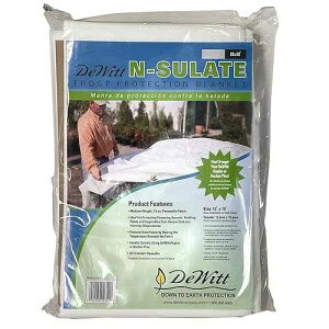 De Witt NS12 �t�@�u���b�N N �T���[�g�A���ی�A10 �t�B�[�g�A1.5 �I���X Dewitt De Witt NS12 Fabric N Sulate Plant Protection, 10-Feet, 1.5-Ounce