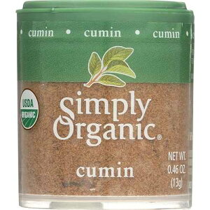 Simply Organic Ground Cumin Seed, 2.76 oz Cumin Powder - 0.46 oz, 6 Count (Pack of 1)