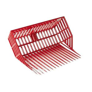 Little Giant DuraPitch II Pitch Fork Replacement Head | Durable Polycarbonate Stable Fork Head with Basket Design | Manure Fork | Bedding Rake | 13 Tines